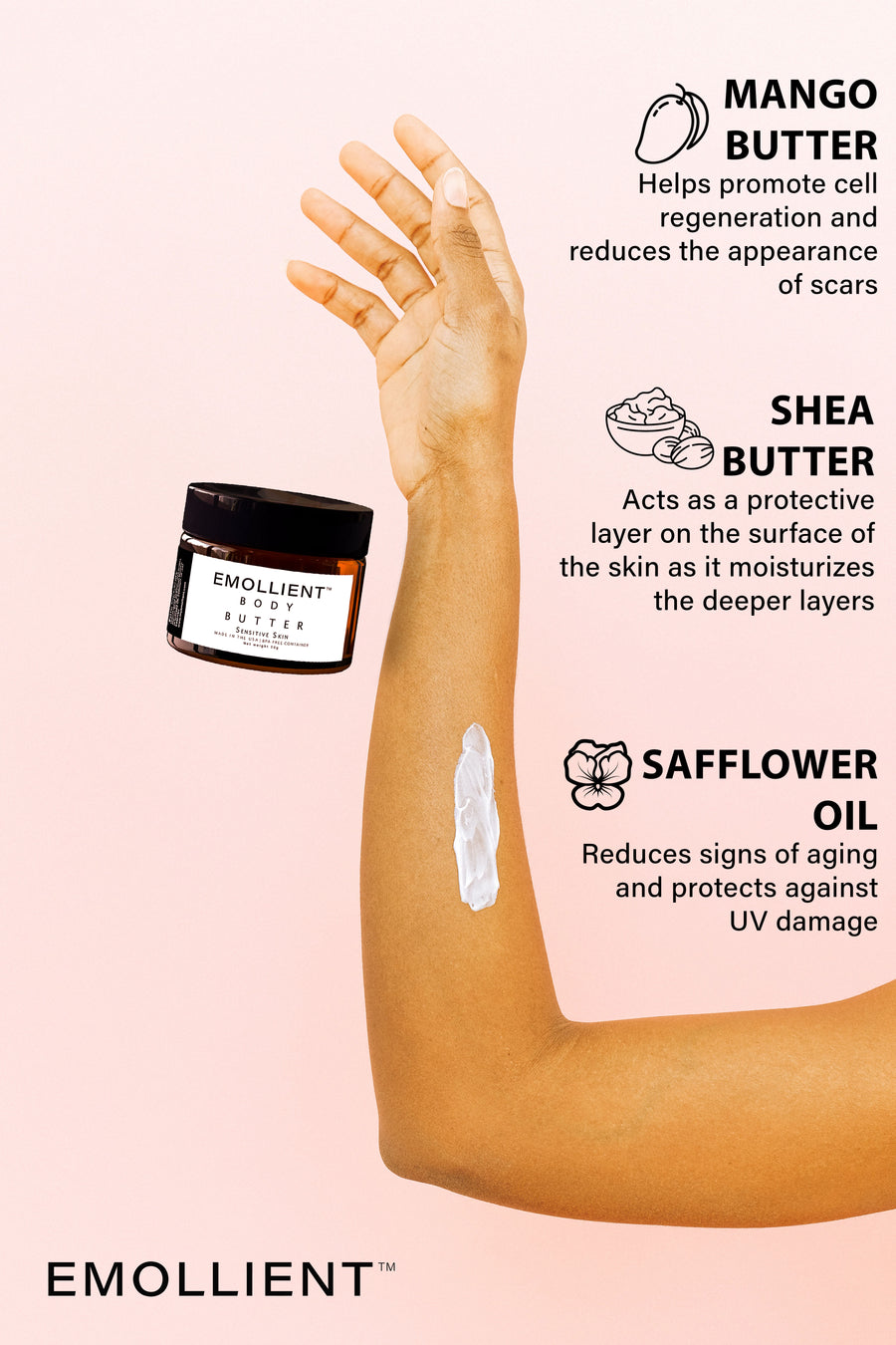 Woman's hand with Body Butter