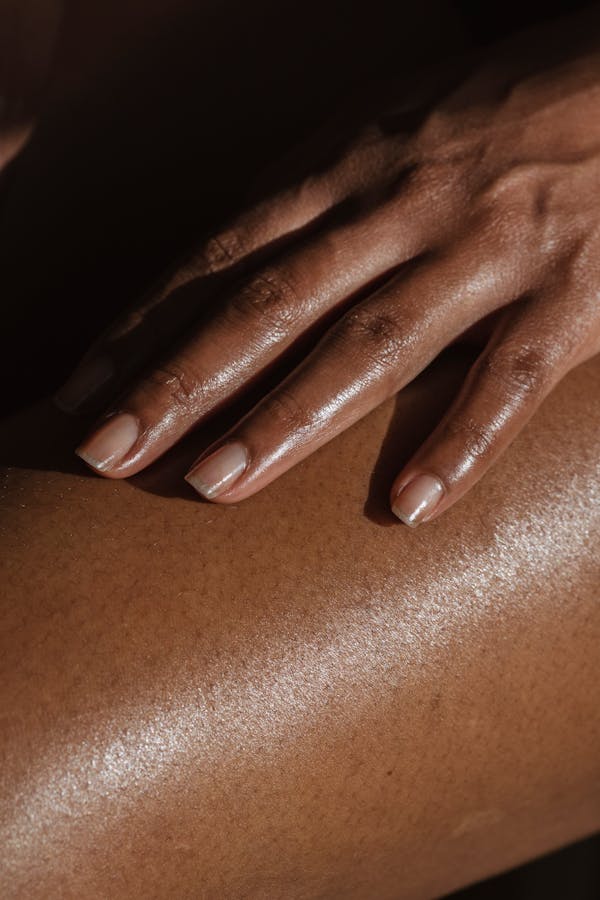 hydrated skin after using my emollient dry skin body butter