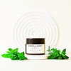 Peppermint body butter for post-workout muscle recovery and cooling relie